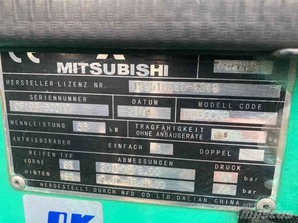 Mitsubishi FD50NT 디젤 지게차