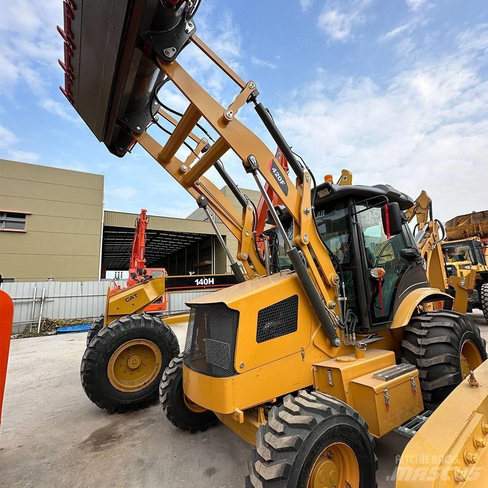CAT 420 F 백호로더