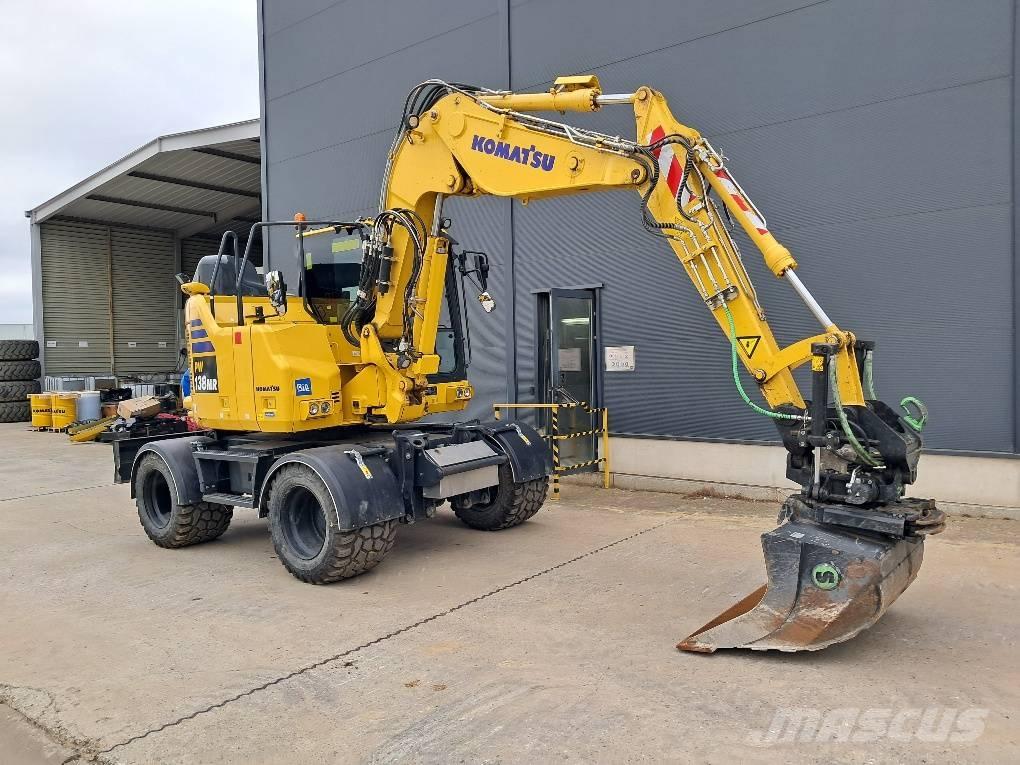 Komatsu PW138MR-11E0  휠 굴삭기