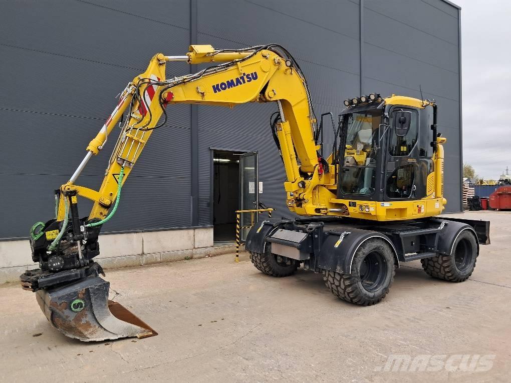 Komatsu PW138MR-11E0  휠 굴삭기