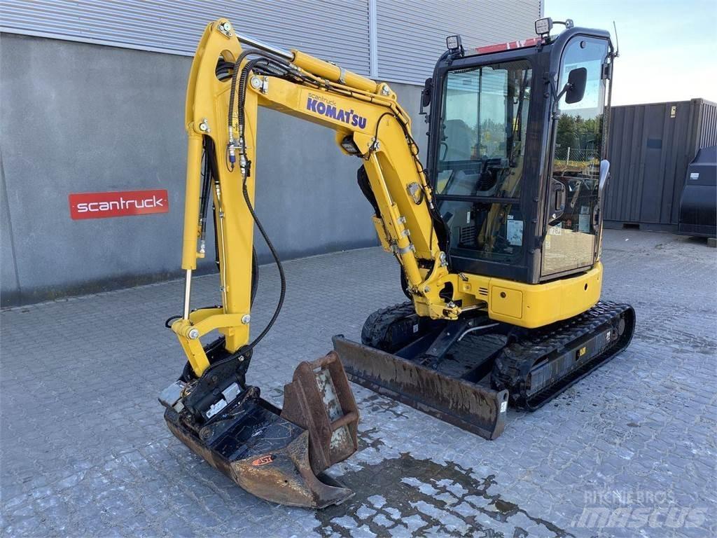 Komatsu PC24MR-5  휠 굴삭기