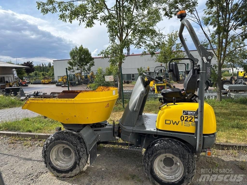Wacker Neuson DW15e 건설현장 덤프트럭