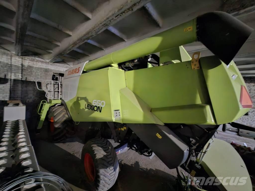 CLAAS Lexion 660 콤바인 수확기