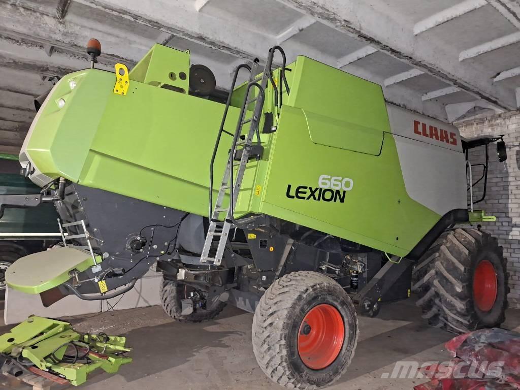 CLAAS Lexion 660 콤바인 수확기
