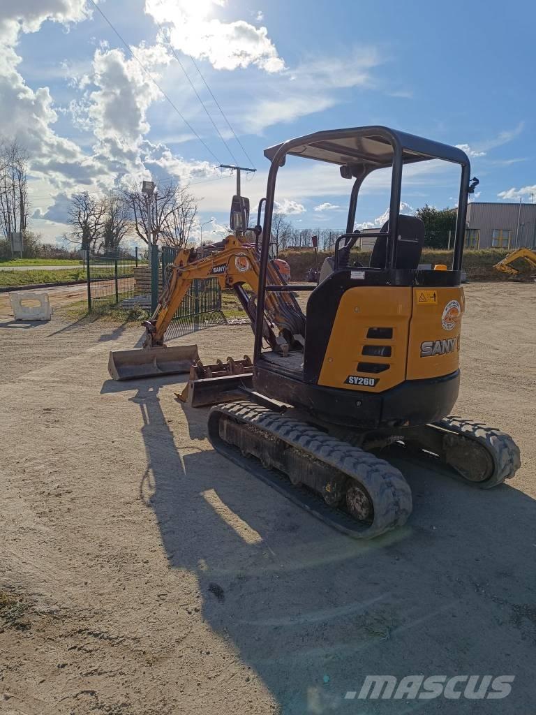 Sany SY 26 U 소형 굴삭기 7톤 미만