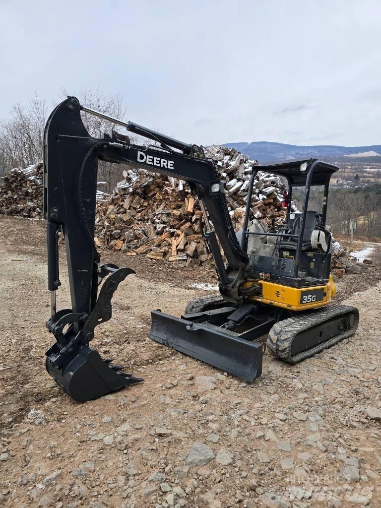 DEERE 35G 소형 굴삭기 7톤 미만
