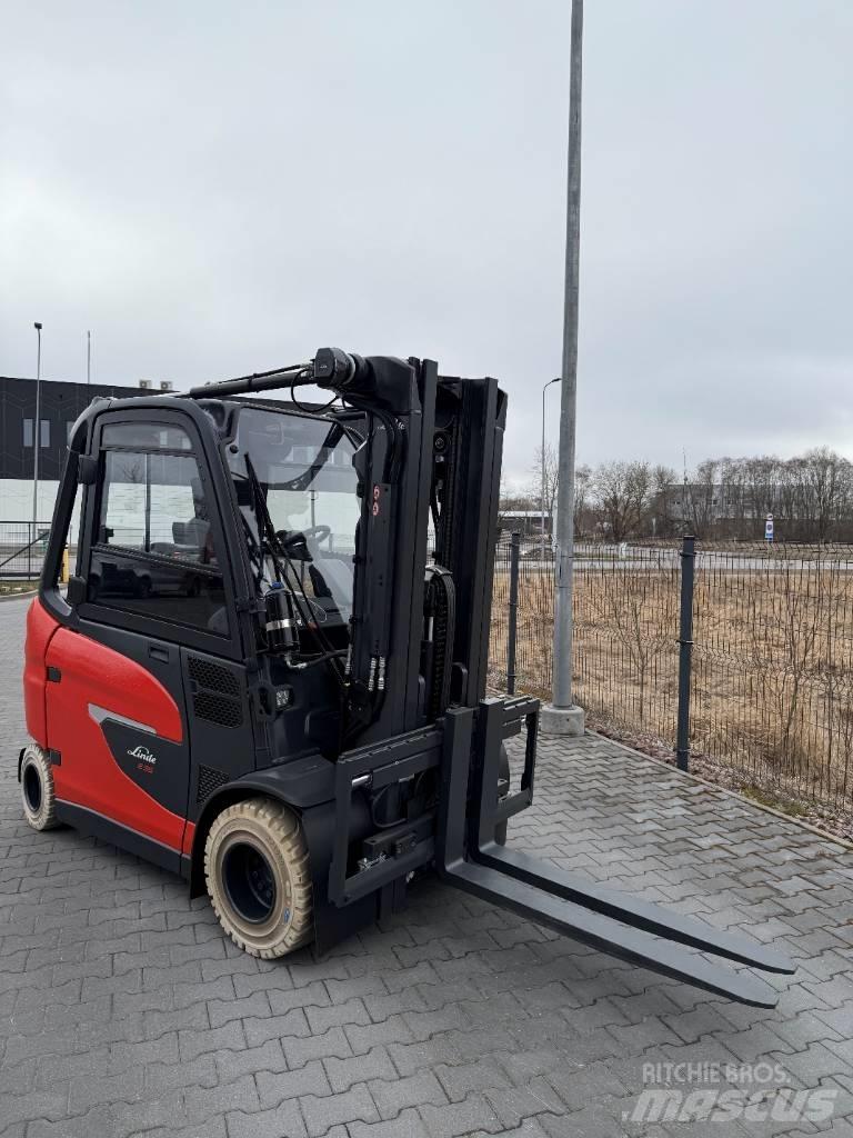 Linde E35HL/1252-01 전동 지게차