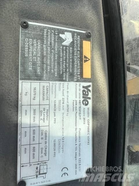 Yale GDP 160 EC 디젤 지게차