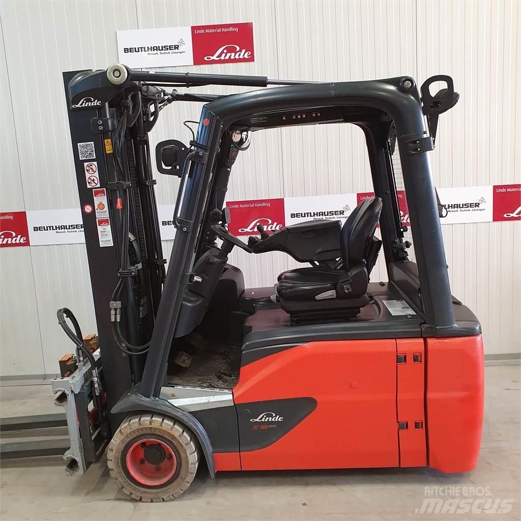 Linde E18L 전동 지게차