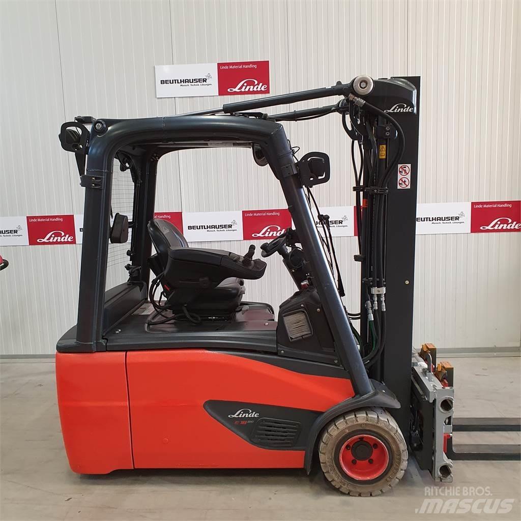 Linde E18L 전동 지게차