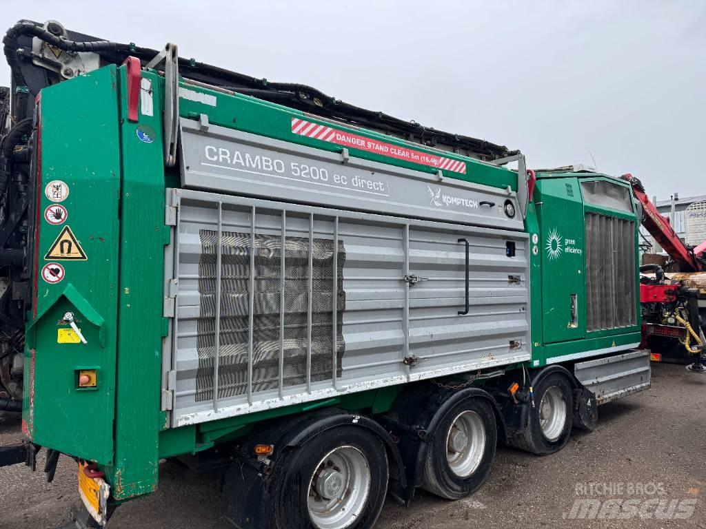 Komptech Crambo 5200 폐기물 분쇄기