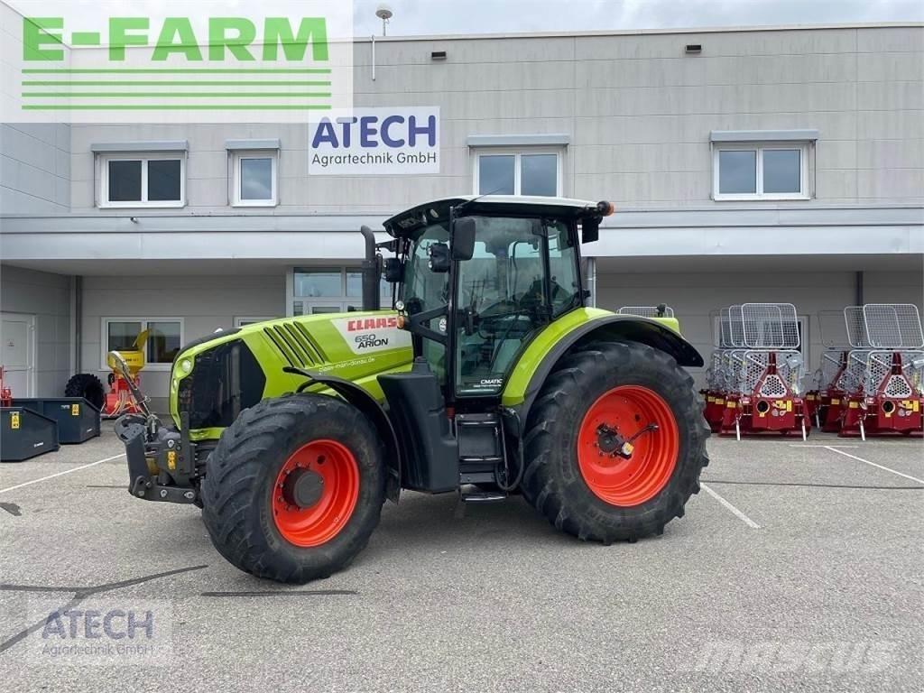 CLAAS arion 650 트랙터