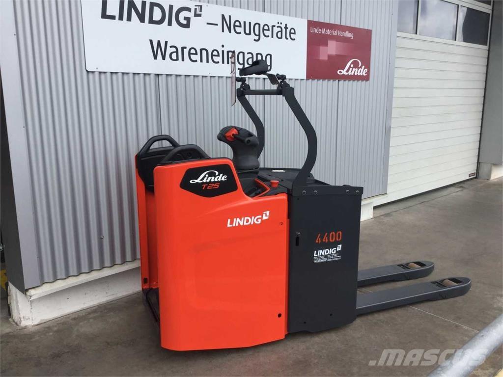 Linde T25FP 로우 리프터(승강대 포함)