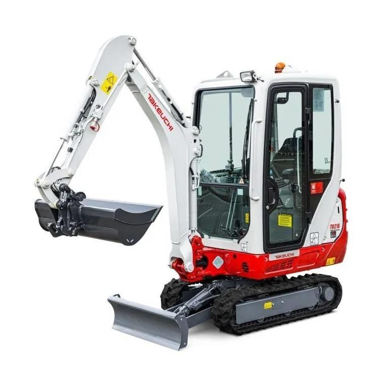 Takeuchi TB216 소형 굴삭기 7톤 미만