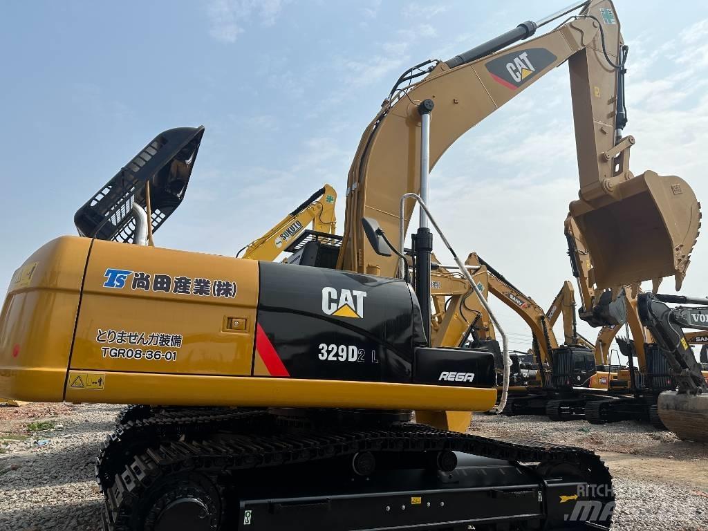 CAT 329D2 중형굴삭기 7톤-28톤