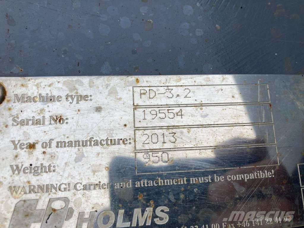 Holms PD 3-2 제설 블레이드 및 제설기