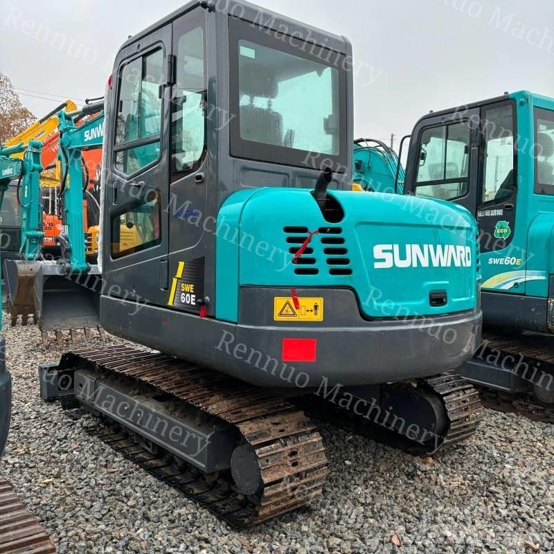 Sunward SWE60 소형 굴삭기 7톤 미만