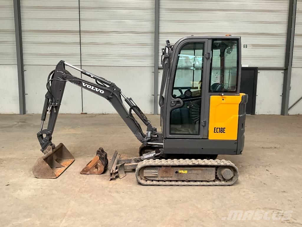 Volvo EC 18 E 소형 굴삭기 7톤 미만