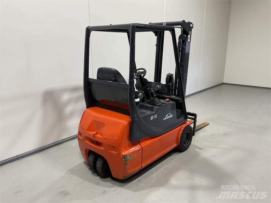 Linde E16C 전동 지게차