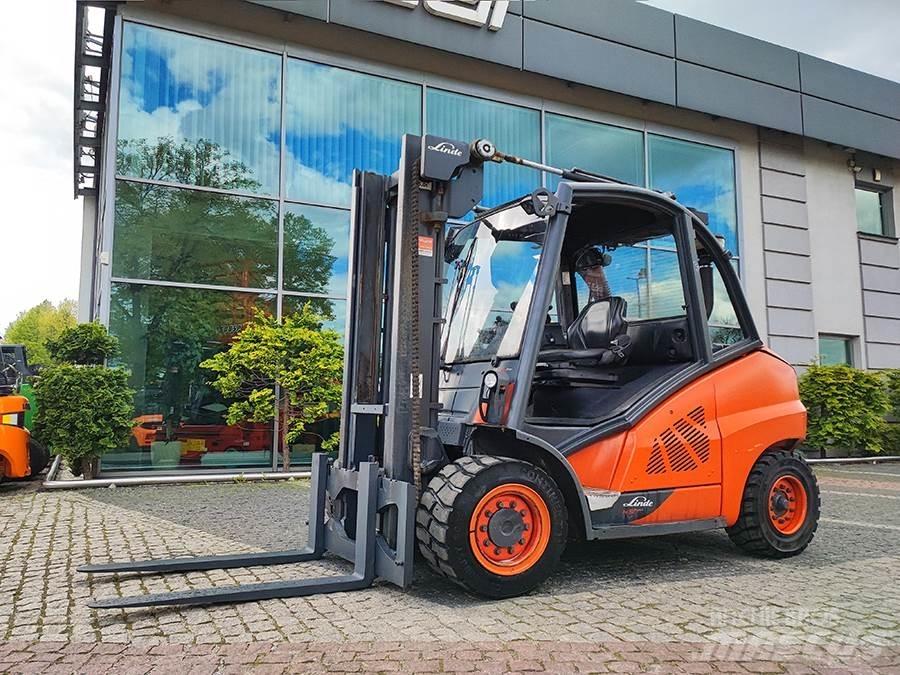 Linde H50D-02 디젤 지게차
