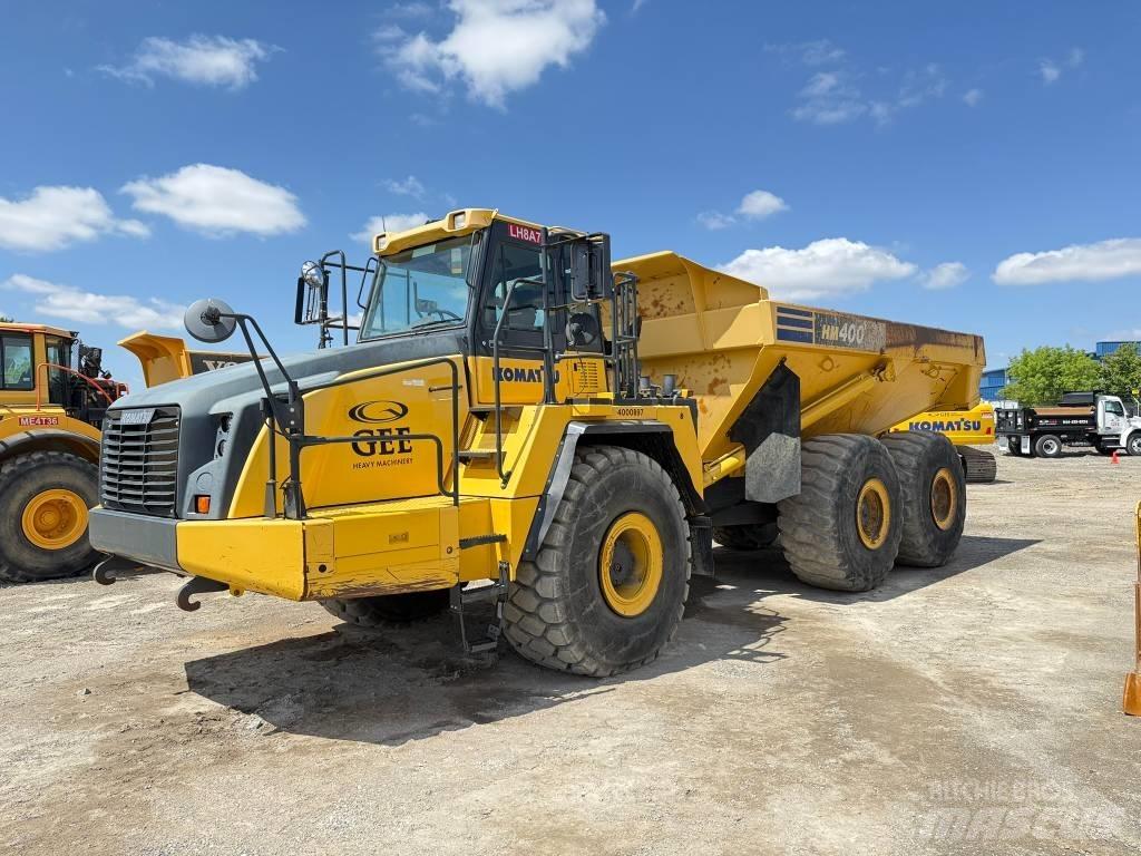 Komatsu HM400-5 연결식 홀러