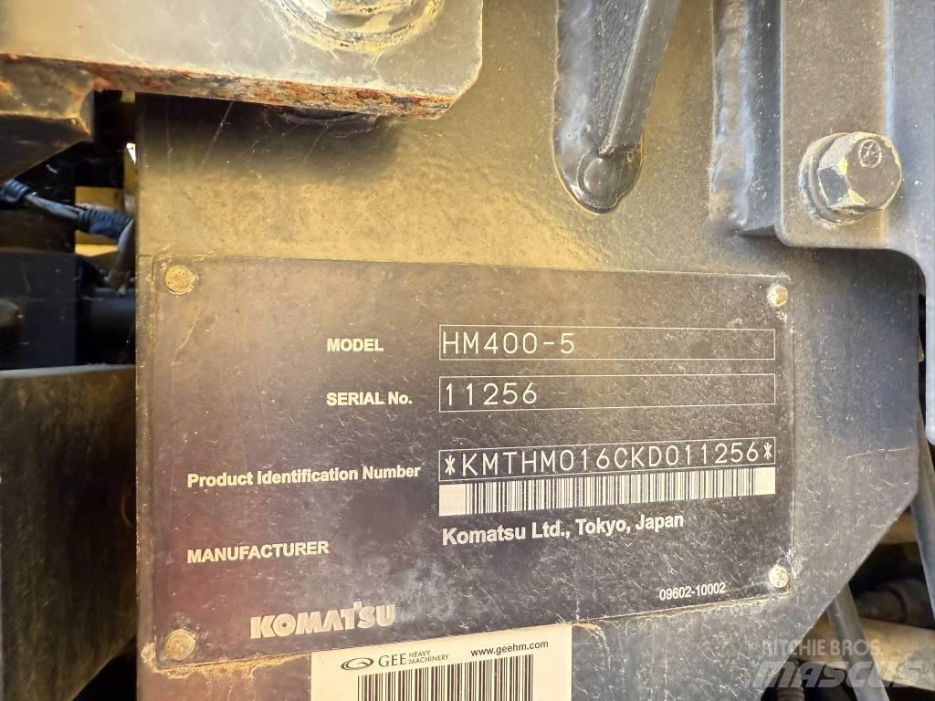 Komatsu HM400-5 연결식 홀러