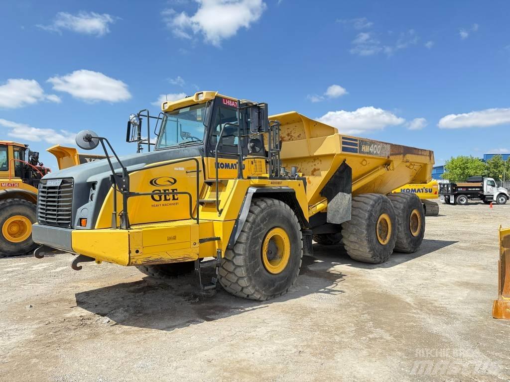 Komatsu HM400-5 연결식 홀러