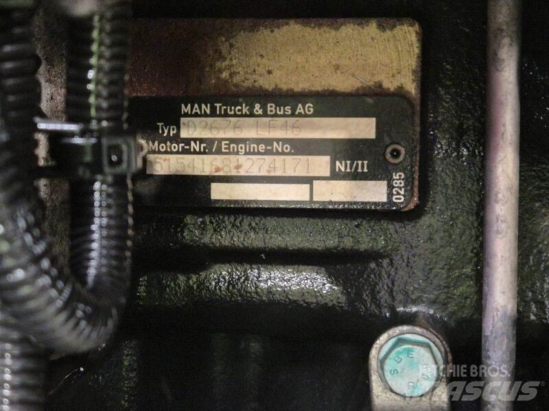 MAN D2676 LF46 엔진