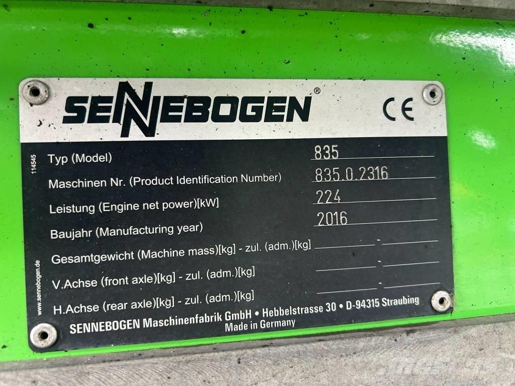Sennebogen 835 M 폐기물/산업 처리기