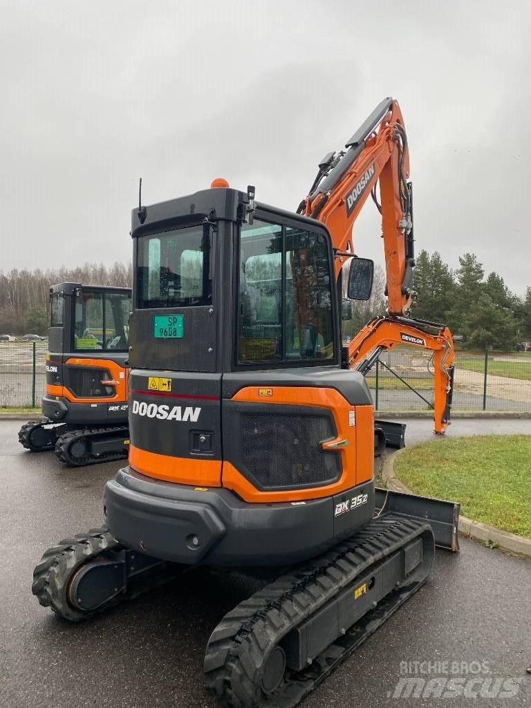 Doosan DX 35 Z-7 소형 굴삭기 7톤 미만