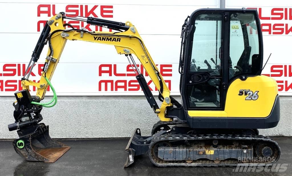 Yanmar SV 26 소형 굴삭기 7톤 미만