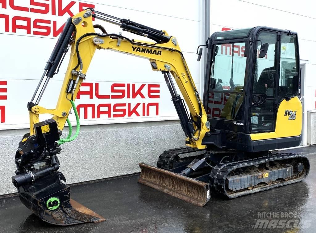 Yanmar SV 26 소형 굴삭기 7톤 미만