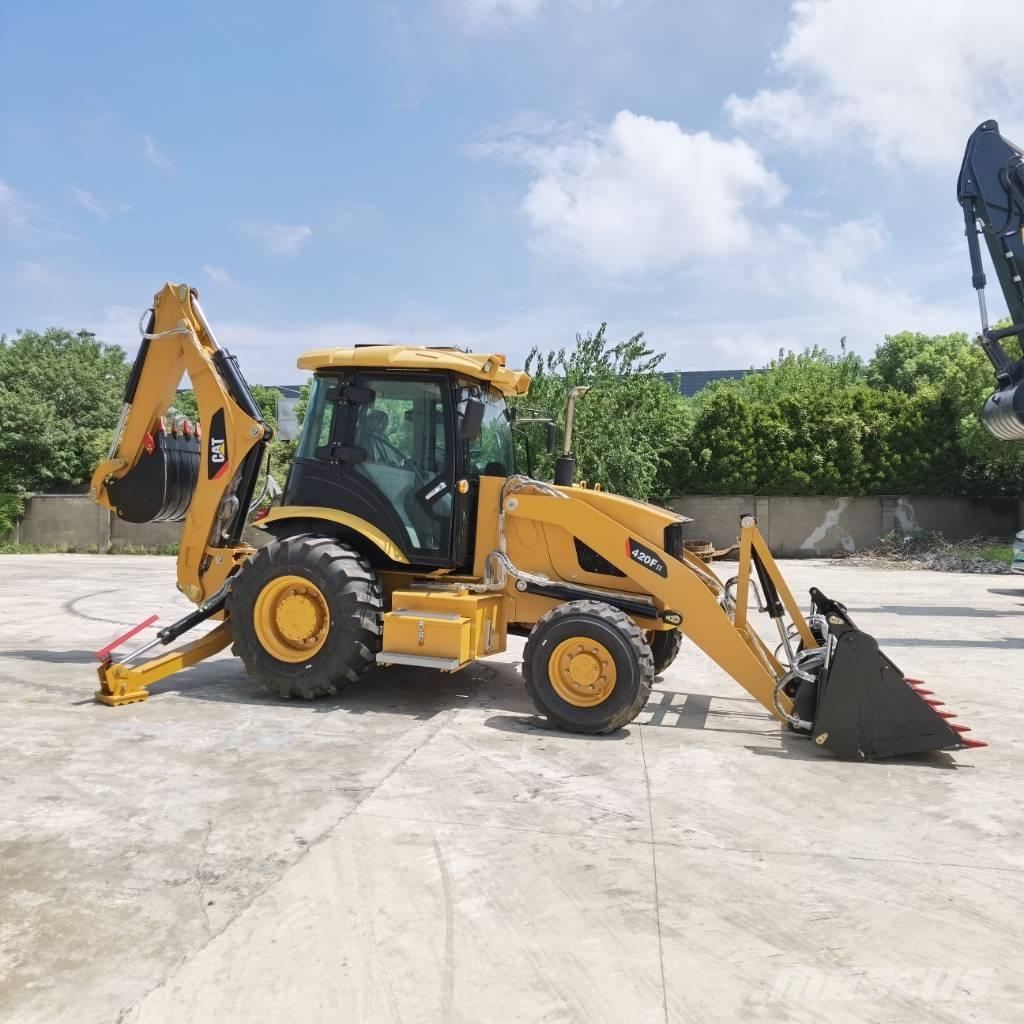 CAT 420 F 백호로더