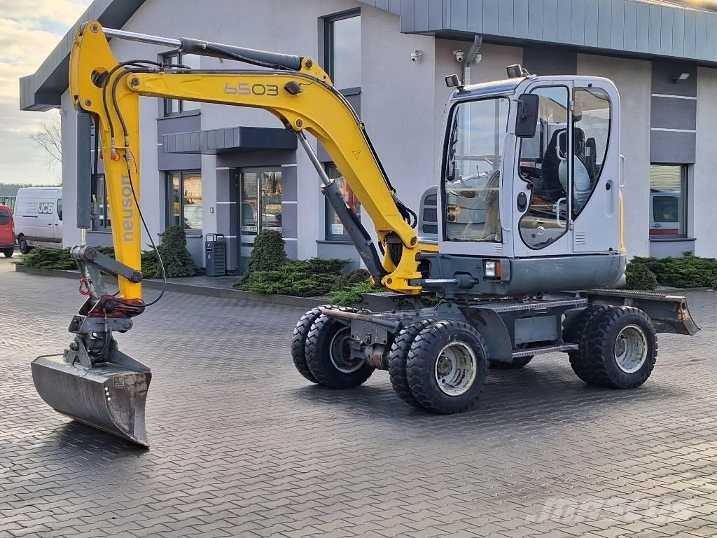 Neuson 6503 WD  휠 굴삭기