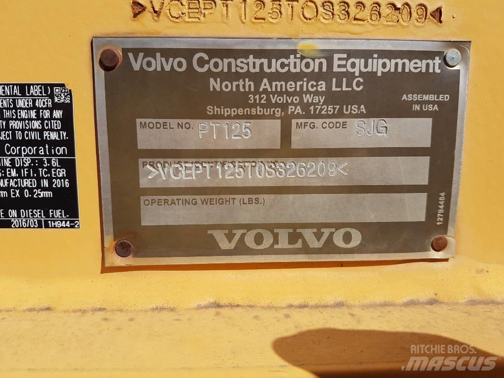 Volvo PT125 공기 타이어 롤러