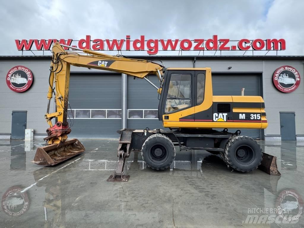 CAT M 315  휠 굴삭기