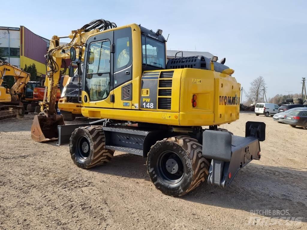 Komatsu PW 148-8  휠 굴삭기