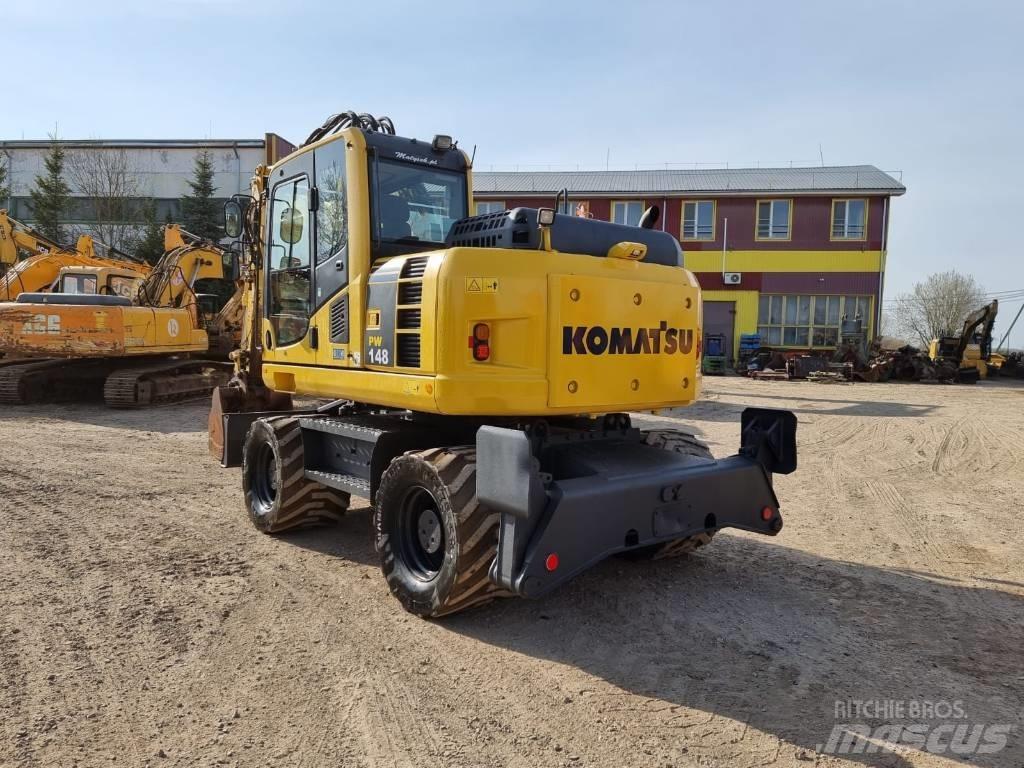 Komatsu PW 148-8  휠 굴삭기