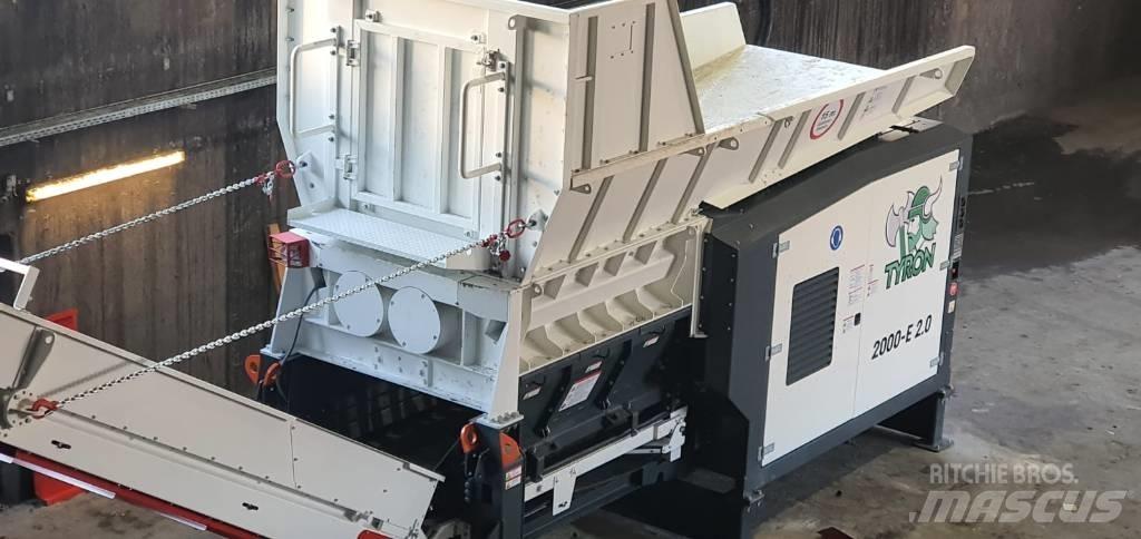 Haas 2000 E-XL 폐기물 분쇄기