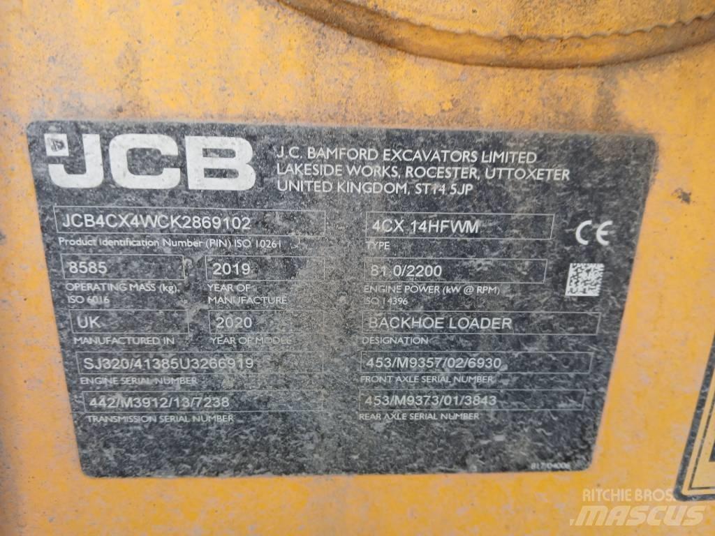 JCB 4 CX 백호로더