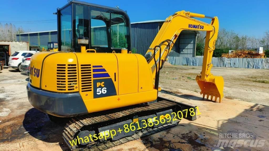 Komatsu PC 56-7 소형 굴삭기 7톤 미만