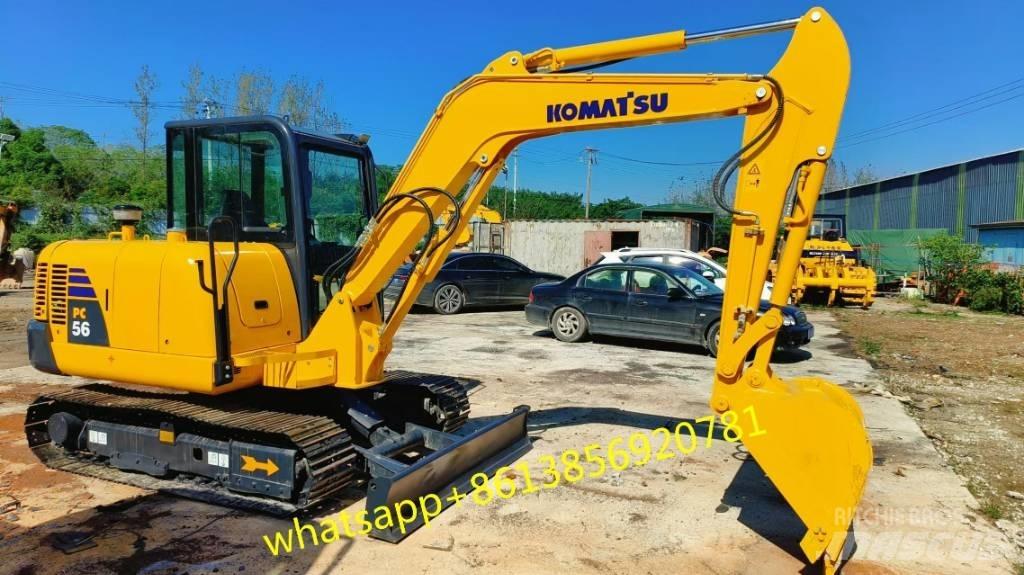 Komatsu PC 56-7 소형 굴삭기 7톤 미만