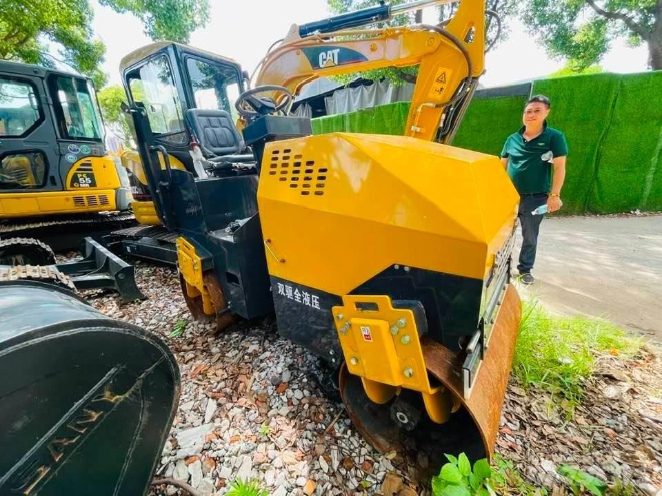 CAT CAT303 트윈 드럼 롤러