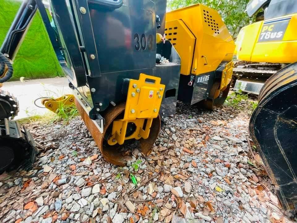 CAT CAT303 트윈 드럼 롤러