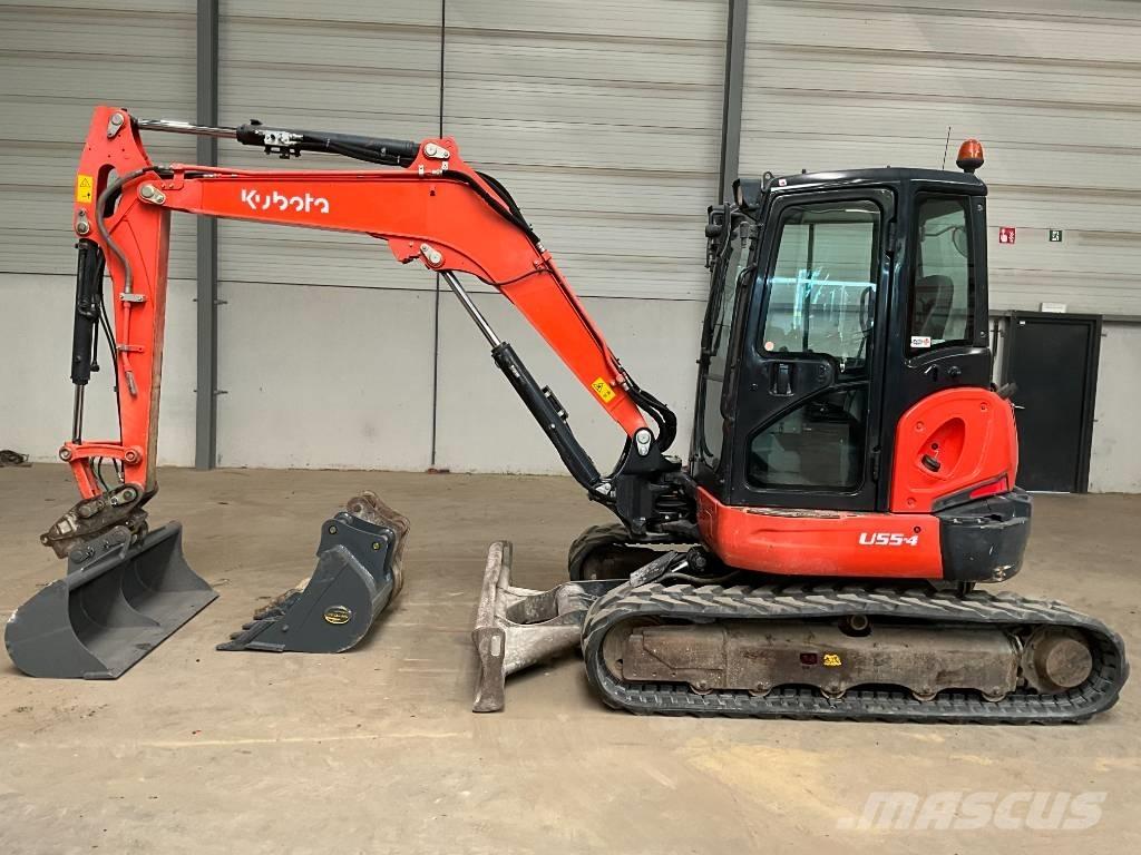 Kubota U 55-4 소형 굴삭기 7톤 미만