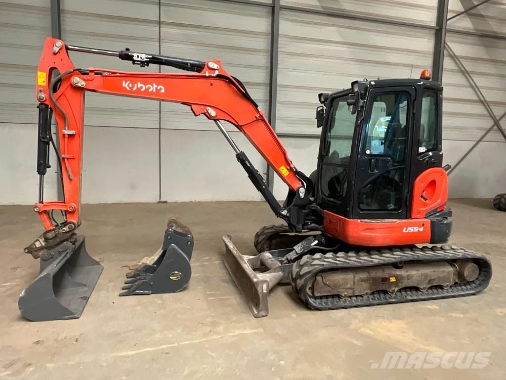 Kubota U 55-4 소형 굴삭기 7톤 미만