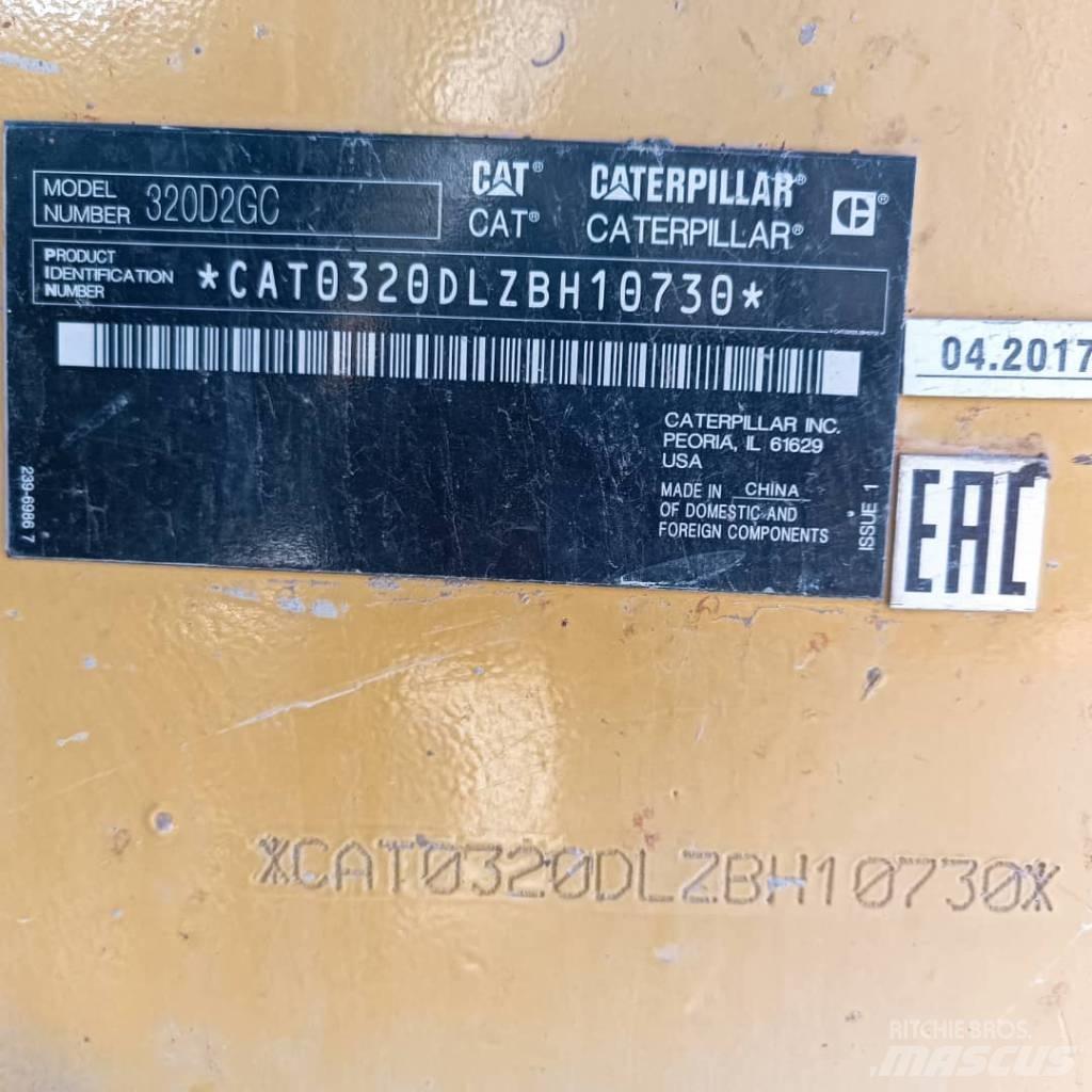 CAT 320D2 GC 대형 굴삭기 29톤 이상