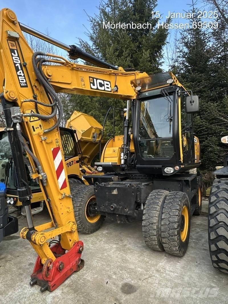 JCB JS145W PLUS  휠 굴삭기