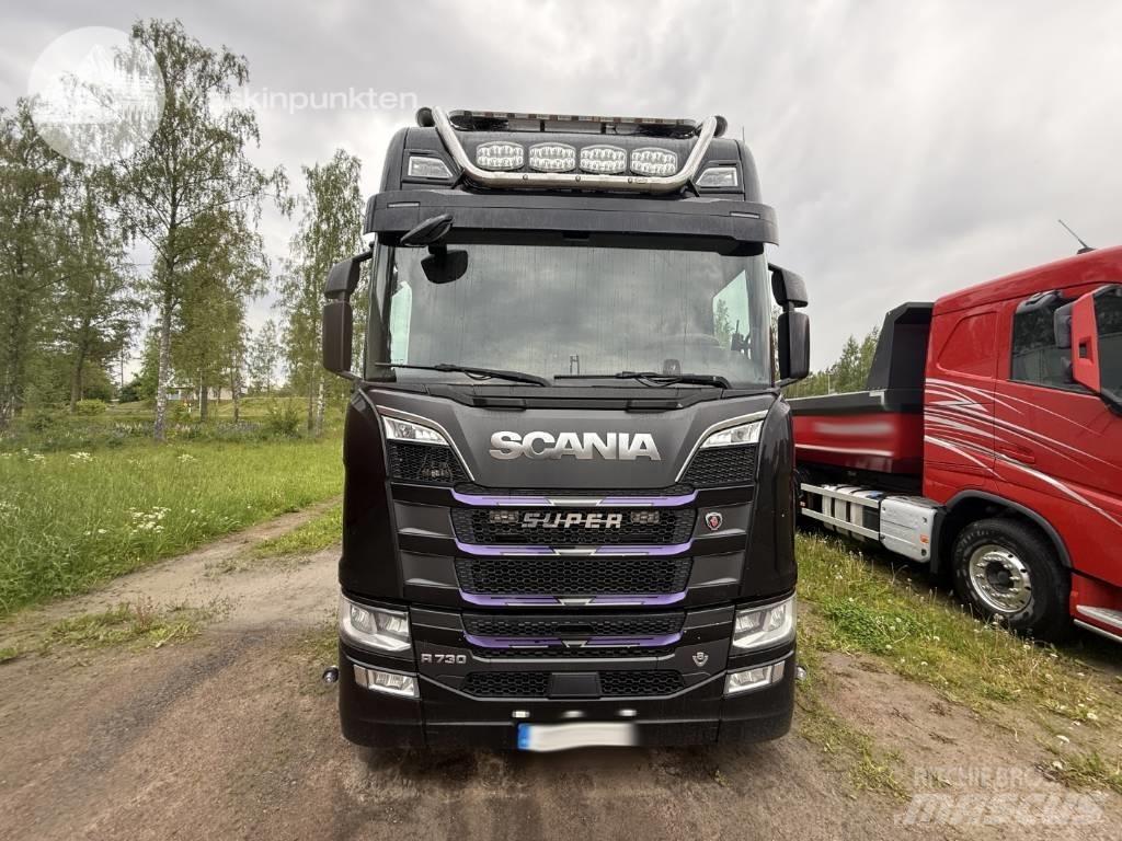 Scania R 730 EKIPAGE 덤프 트럭