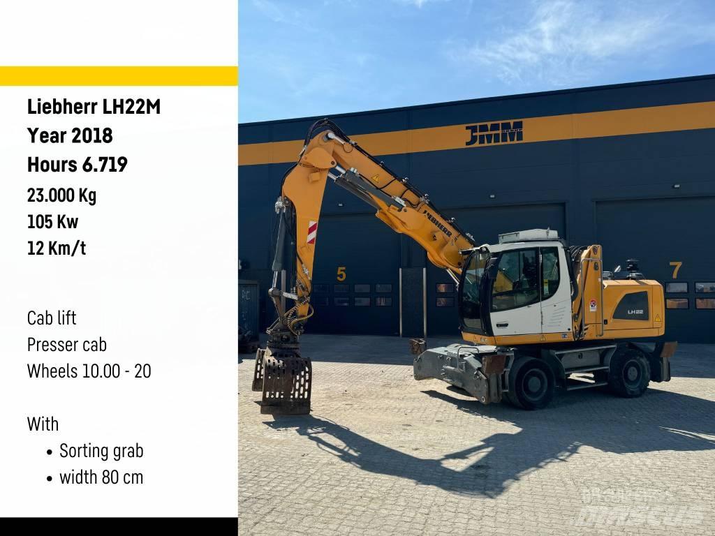 Liebherr LH 22 M 폐기물/산업 처리기